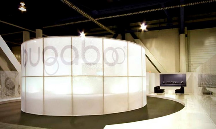 display modern trade show booth design