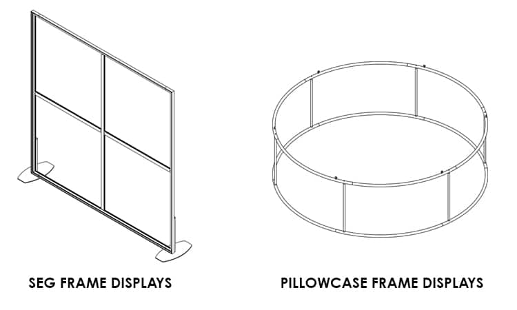 Curved Silicone Edge Graphic Frames