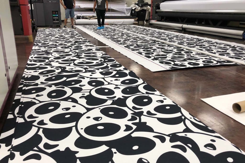custom printed carpet